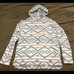 Faherty Knit Pacific Hoodie. Men’s Large